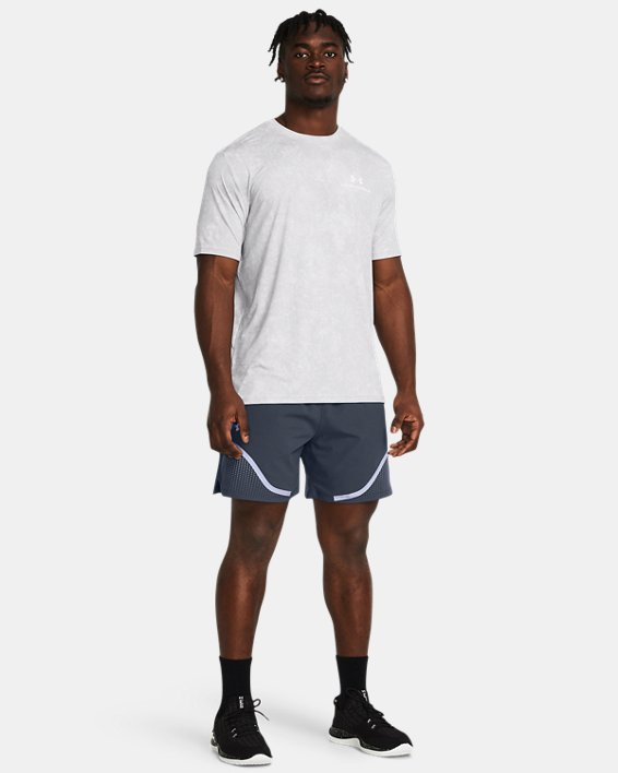 UA Vanish Shorts aus Webstoff mit Grafik (15 cm) für Herren, Gray, pdpMainDesktop image number 2